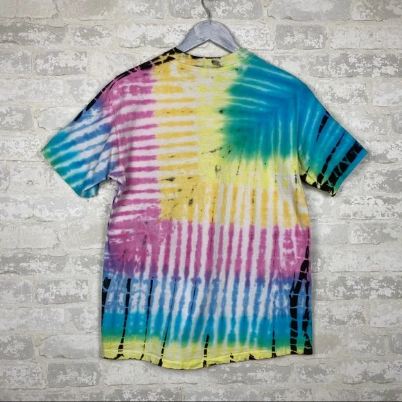 Vintage | Rainbow Tie Dye Single-Stitch Tee Shirt - Picture 2 of 5